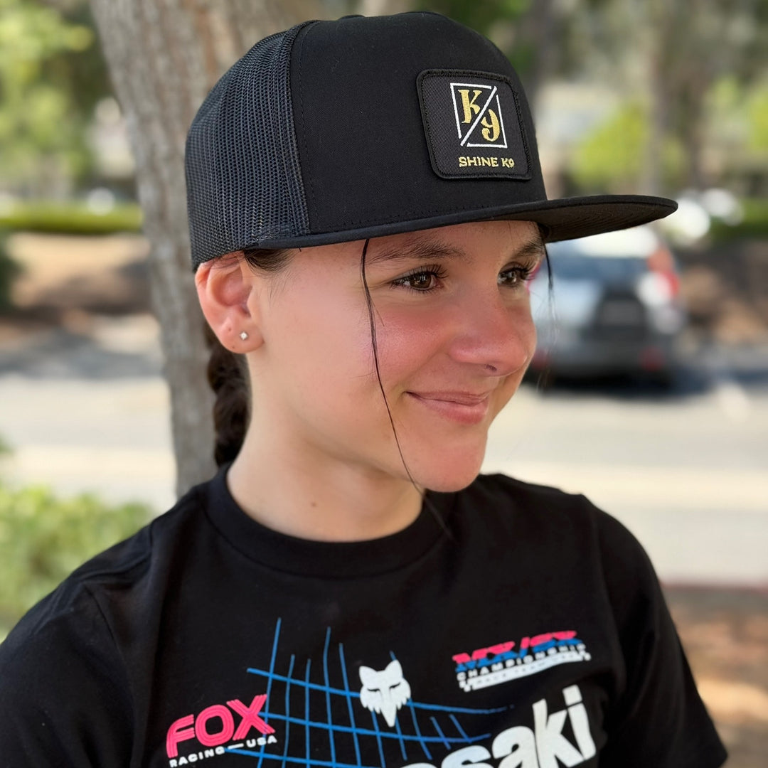 Shine K9 Patch Flat Bill Hat