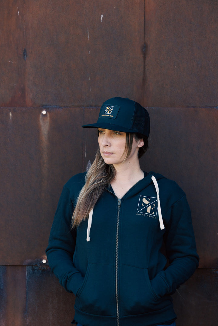 Shine Zipper Hoodie
