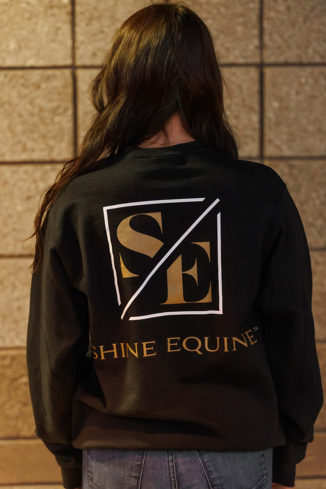 Shine Equine Signature Crewneck