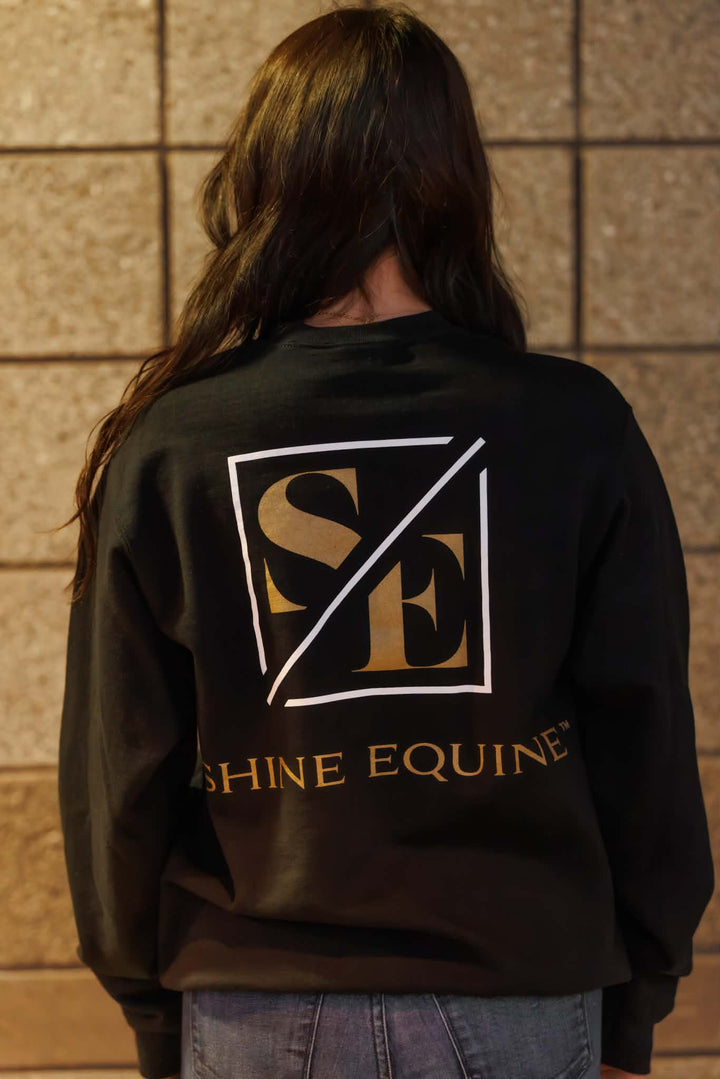 Shine Equine Signature Crewneck
