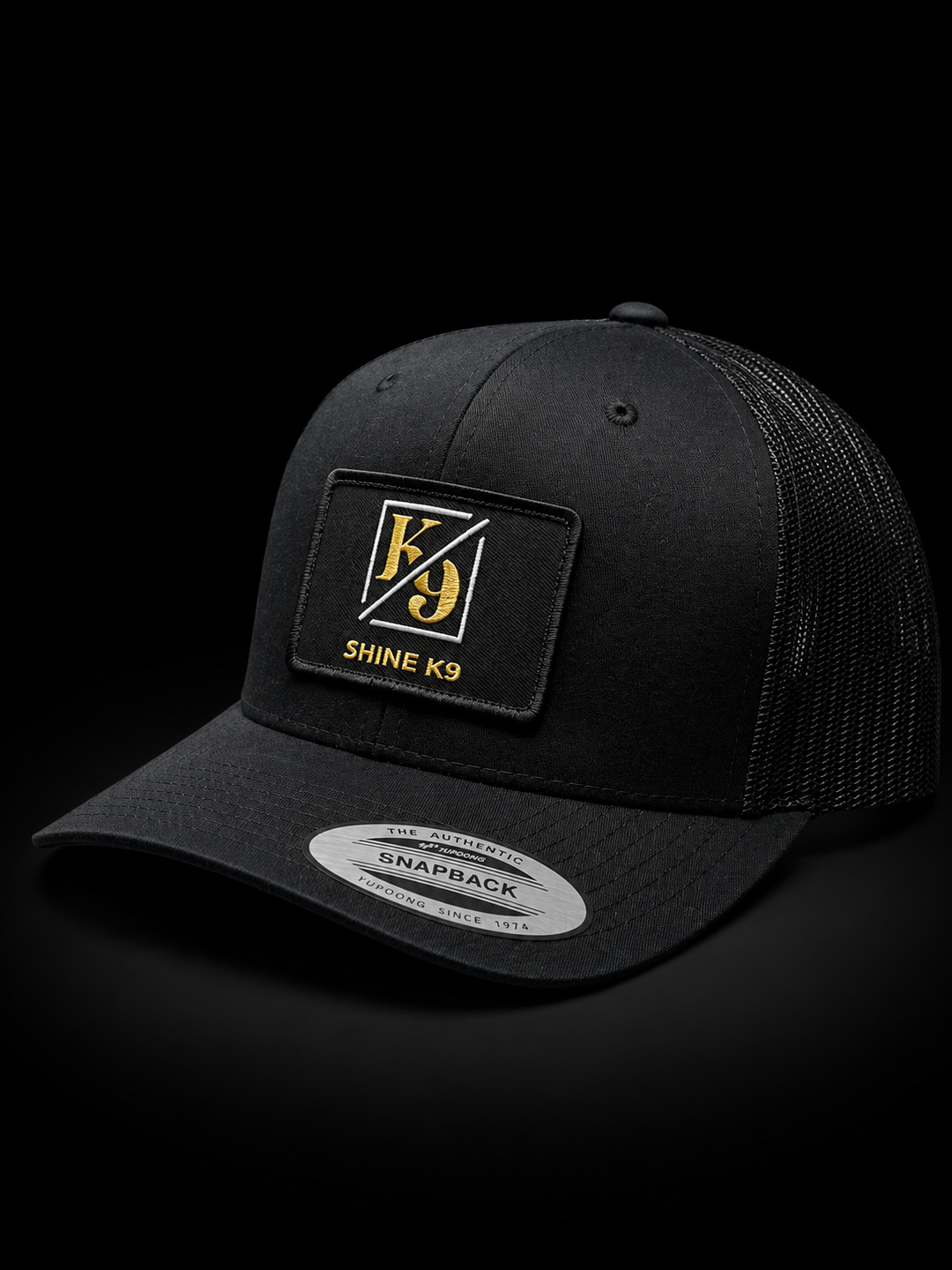 Shine K9 Patch Curved Bill Hat
