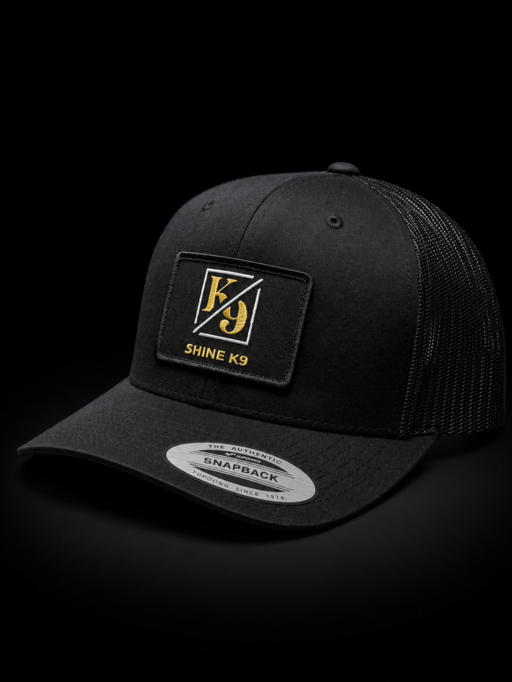 Shine K9 Patch Curved Bill Hat