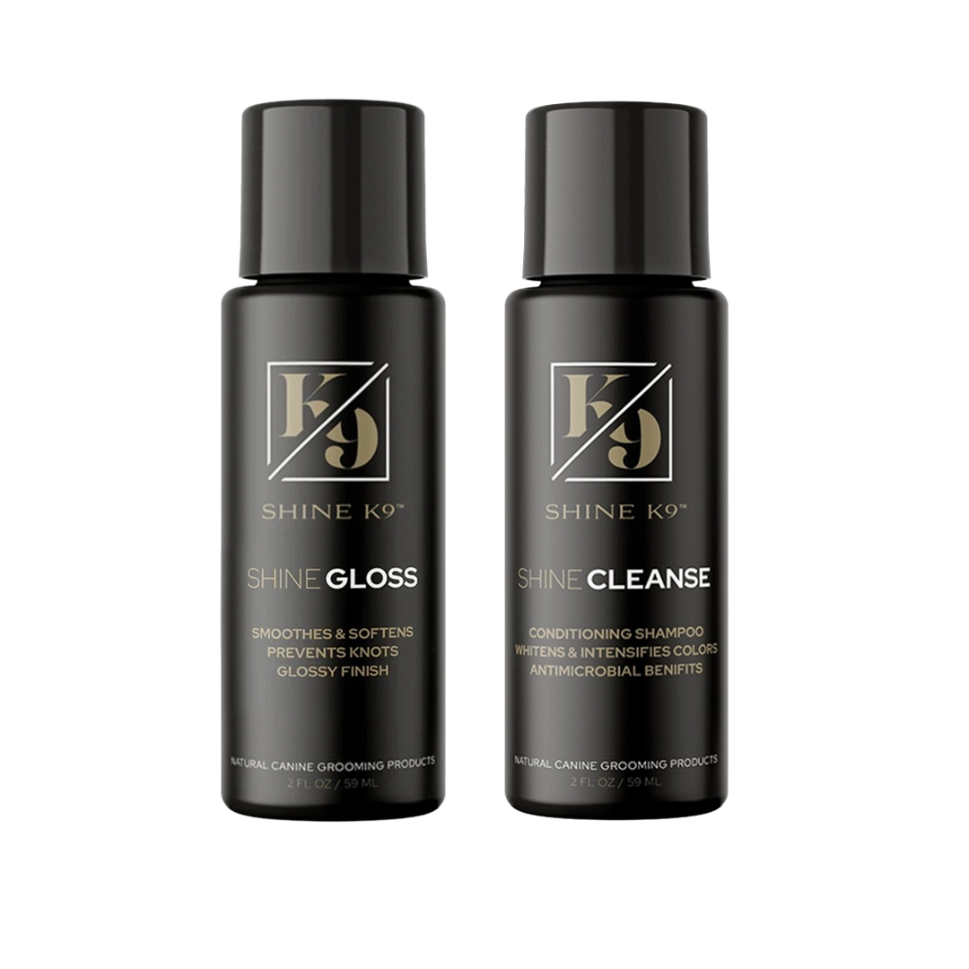 Shine K9 Cleanse &amp; Gloss Free Sample Kit