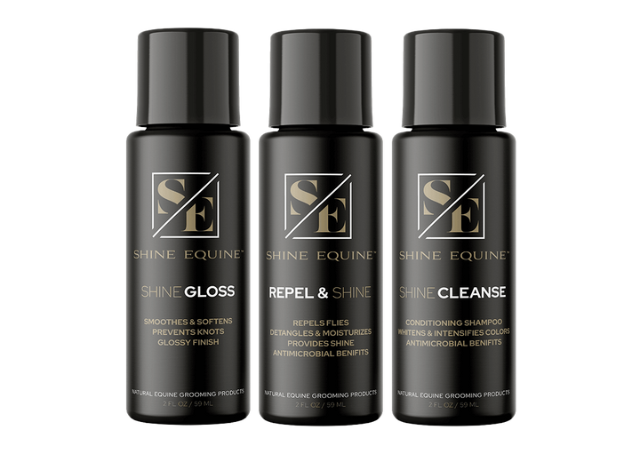Shine Cleanse, Repel &amp; Gloss Free Sample Kit