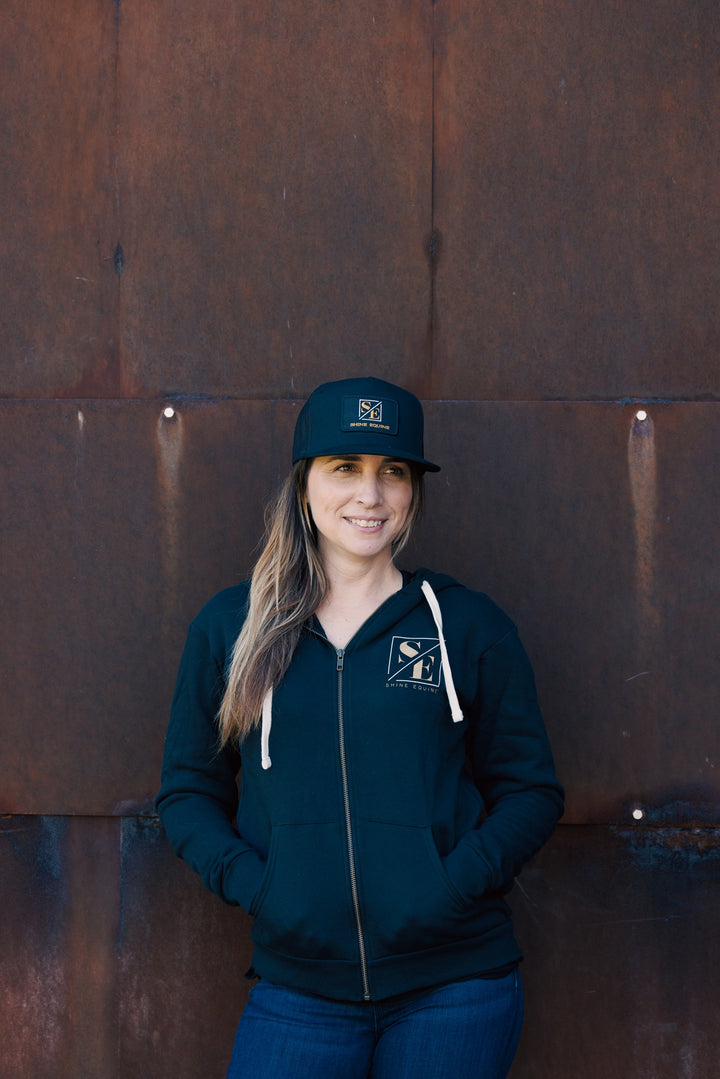 Shine Zipper Hoodie