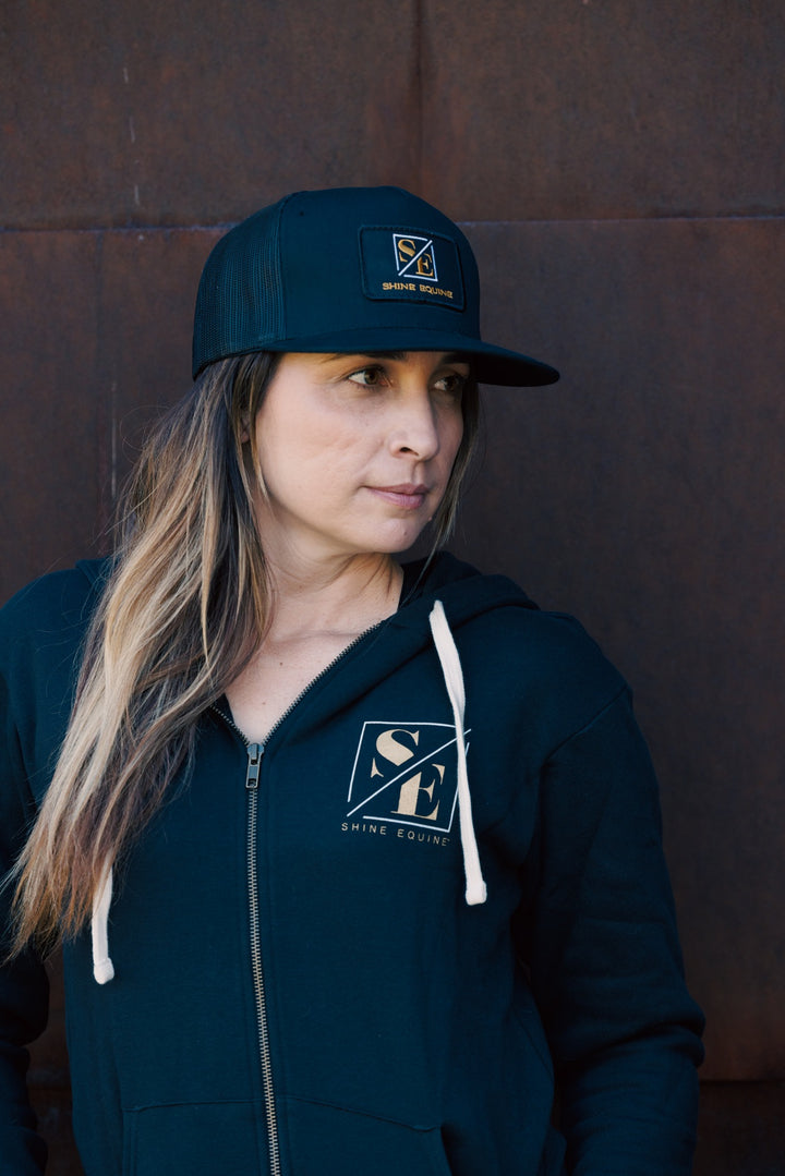 Shine Zipper Hoodie