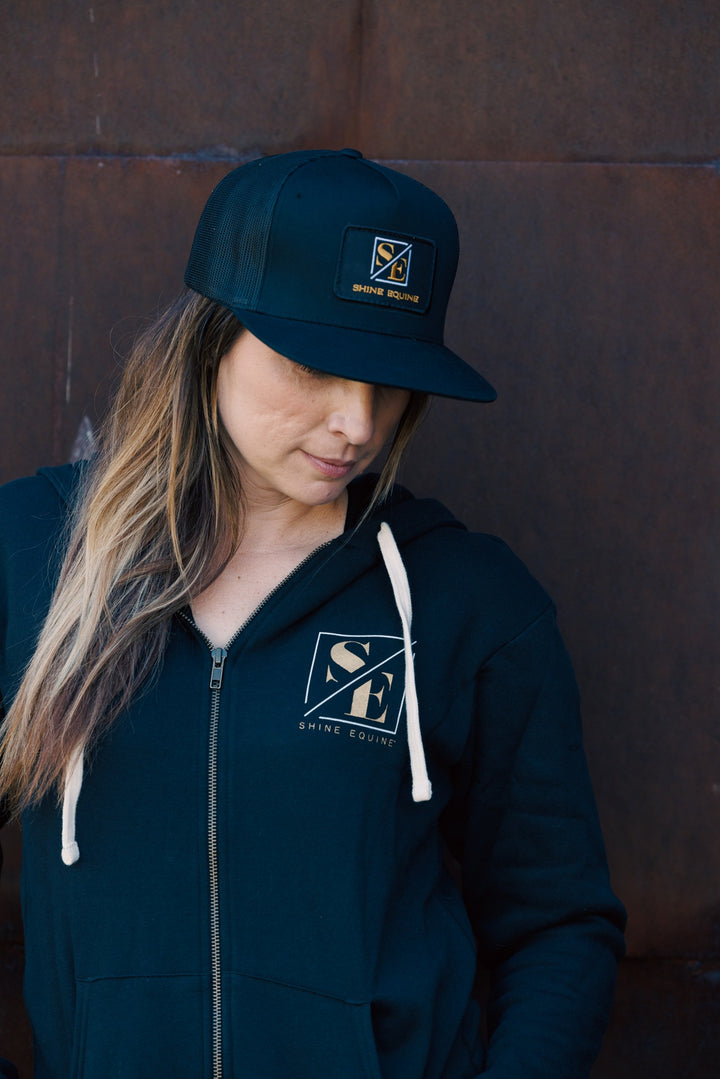 Shine Zipper Hoodie