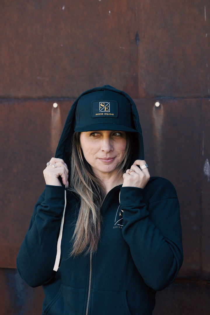 Shine Zipper Hoodie