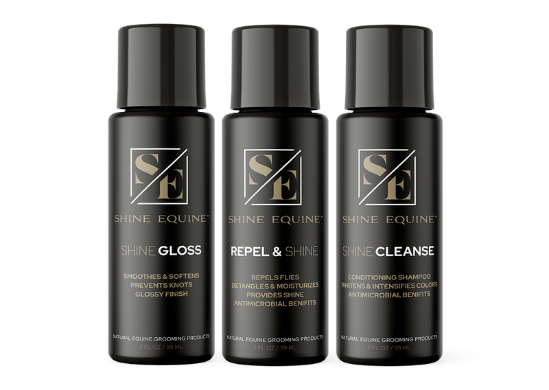 Shine Cleanse, Repel & Gloss Free Sample Kit
