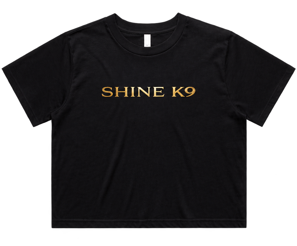 Top Shelf K9 Crop Tee