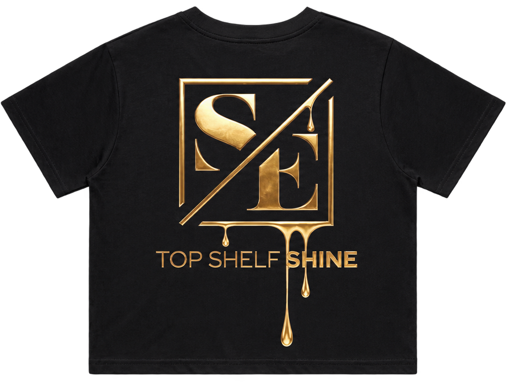 Top Shelf Shine Crop Tee