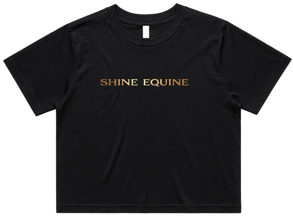 Top Shelf Shine Crop Tee