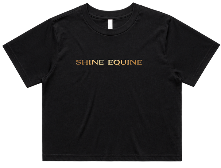 Top Shelf Shine Crop Tee